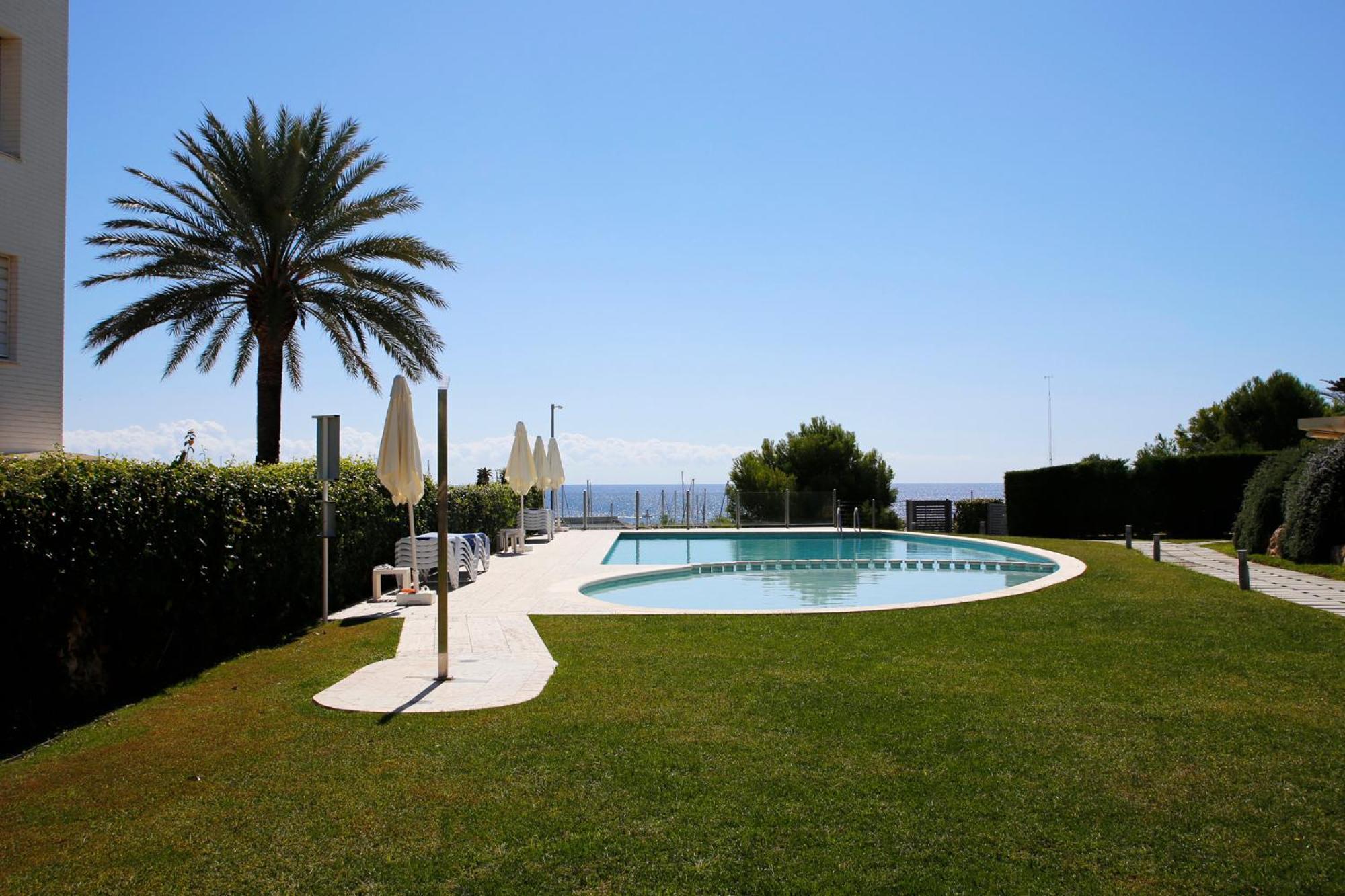 At014 A Pocos Metros De La Playa, Equipamiento Completo, Piscina Comunitaria Villa Torredembarra Eksteriør bilde